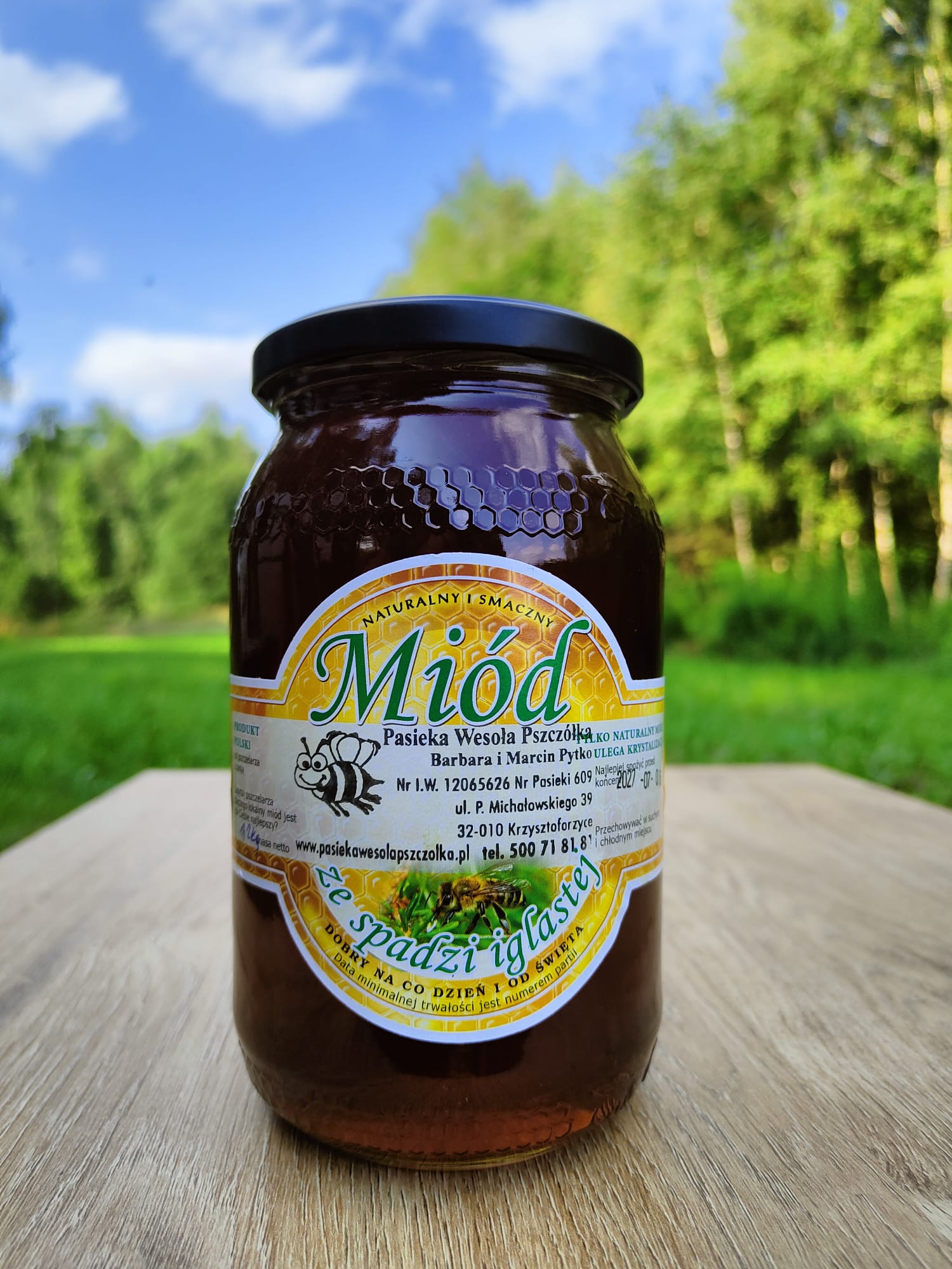 Miód ze Spadzi Iglastej